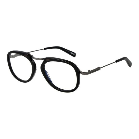 Ermenegildo Zegna Black Metal Glasses Men´s (Frames)